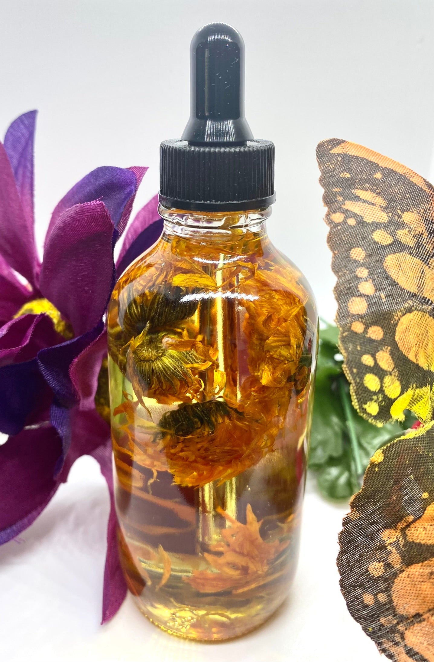 Sun-Infused After Shower Body Oil, Organic Botanical Moisturizer