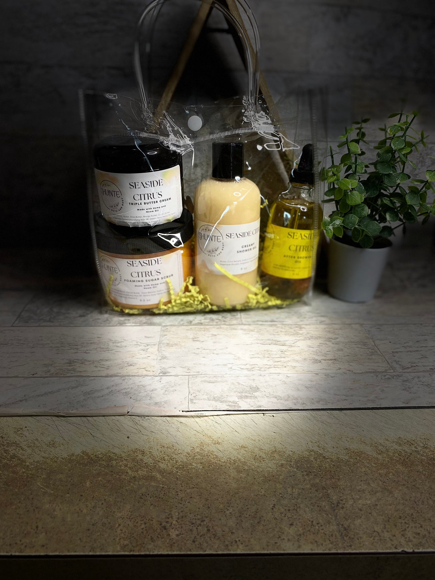 Luxury Body Care Gift Set, 4-Piece Bath and Body Bundle