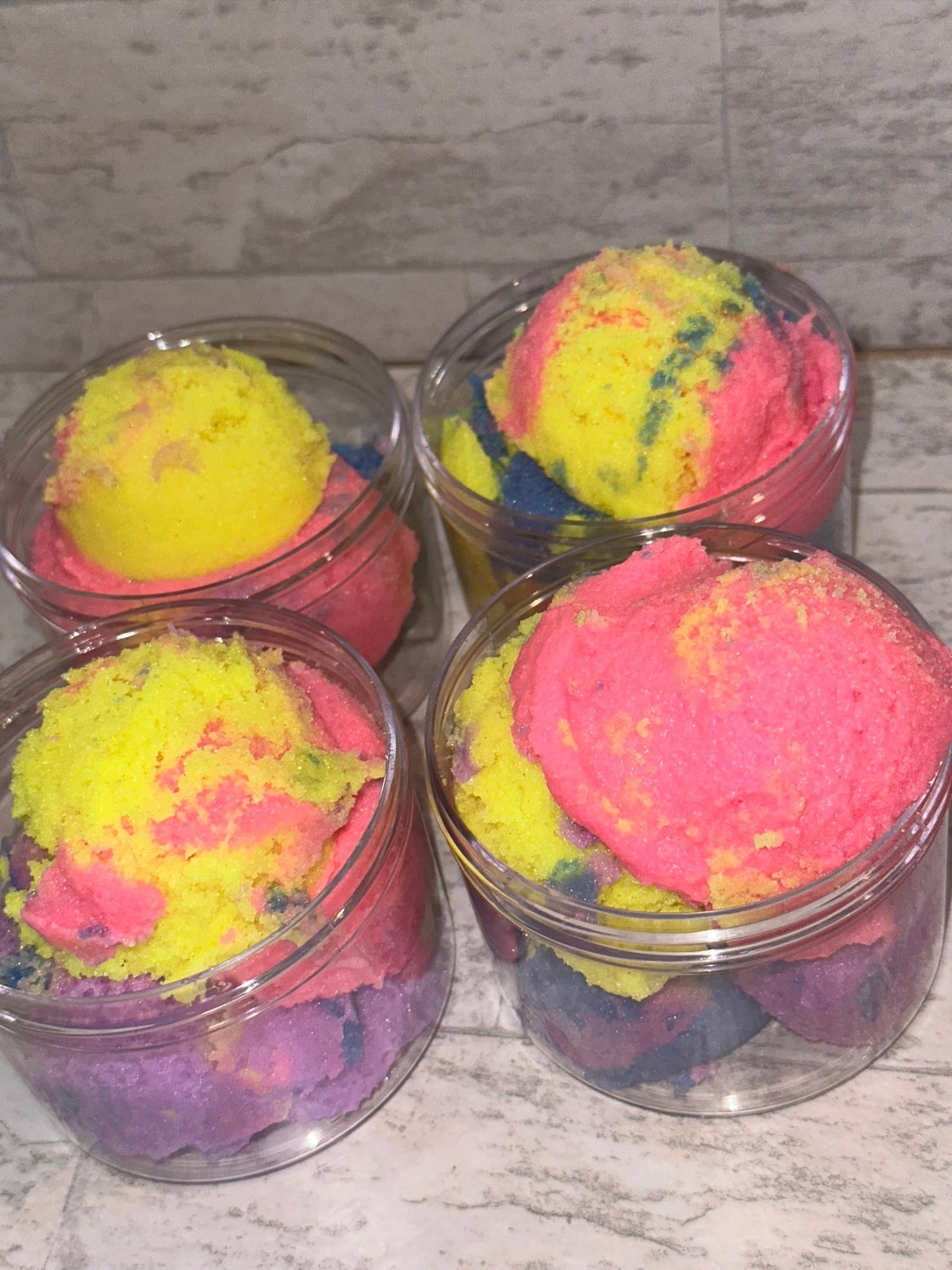 Foaming Sugar Scrub with Shea, Cocoa and Mango Butter, Choose Your Scent
