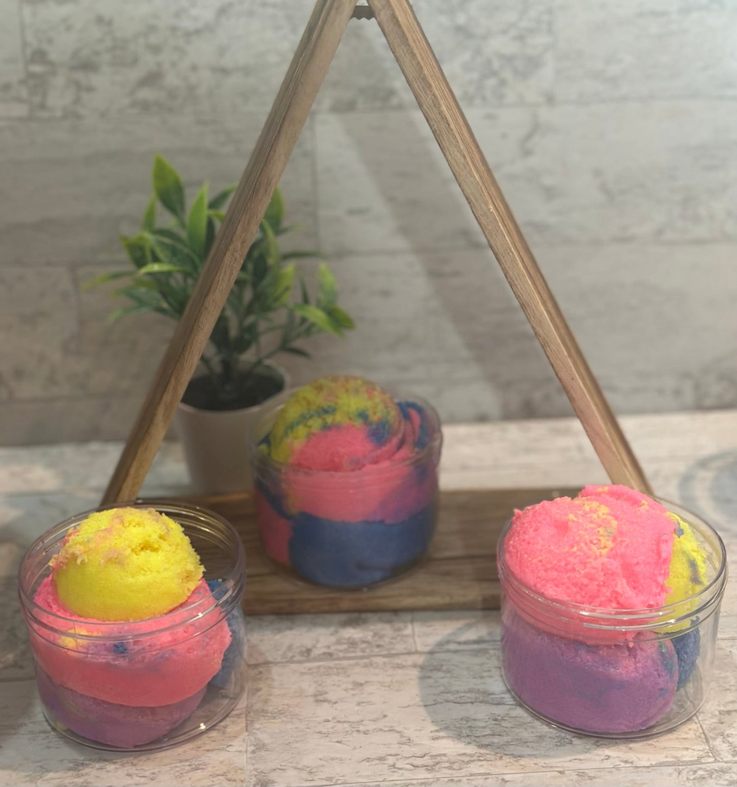 Foaming Sugar Scrub with Shea, Cocoa and Mango Butter, Choose Your Scent