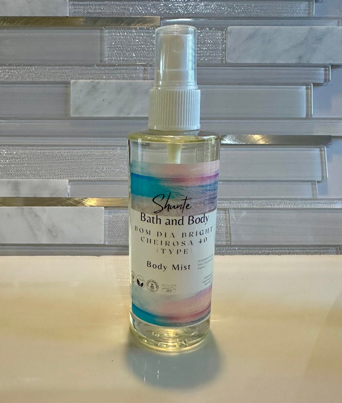 Body and Linen Mist, 4 oz Alcohol-Free Fragrance Spray
