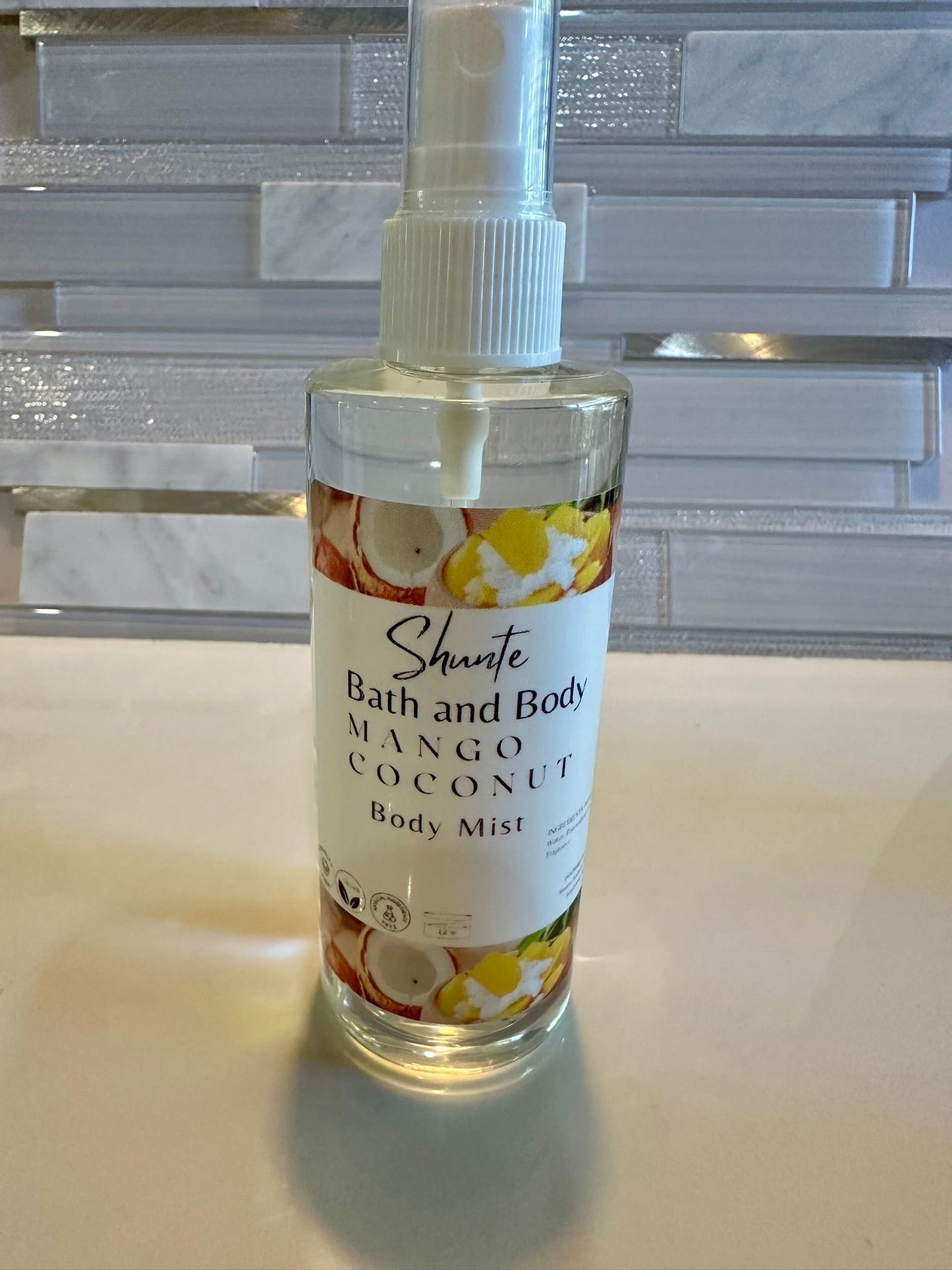Body and Linen Mist, 4 oz Alcohol-Free Fragrance Spray