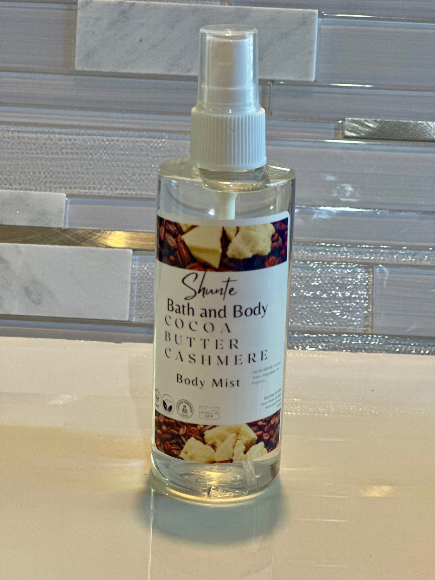 Body and Linen Mist, 4 oz Alcohol-Free Fragrance Spray