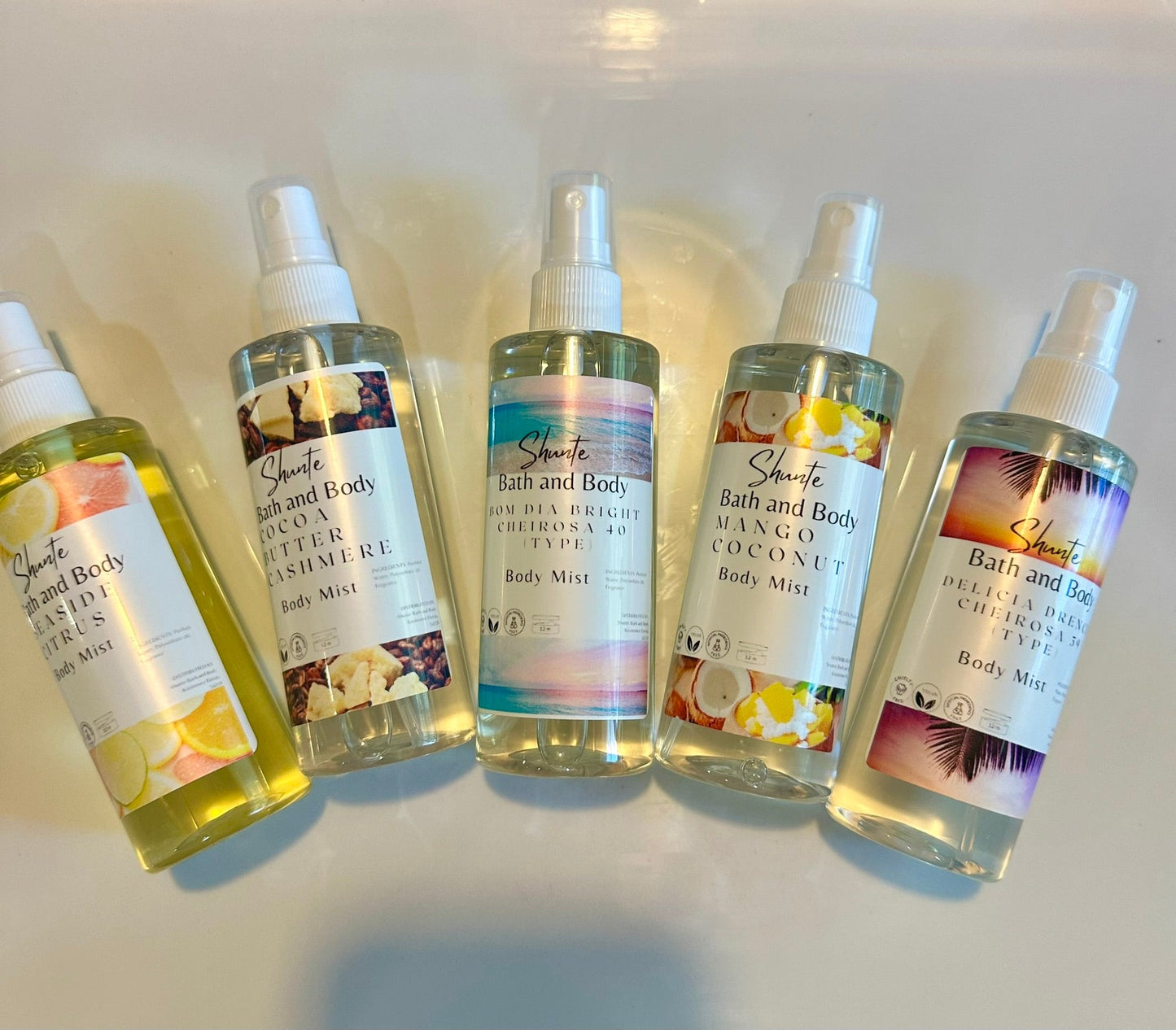 Body and Linen Mist, 4 oz Alcohol-Free Fragrance Spray