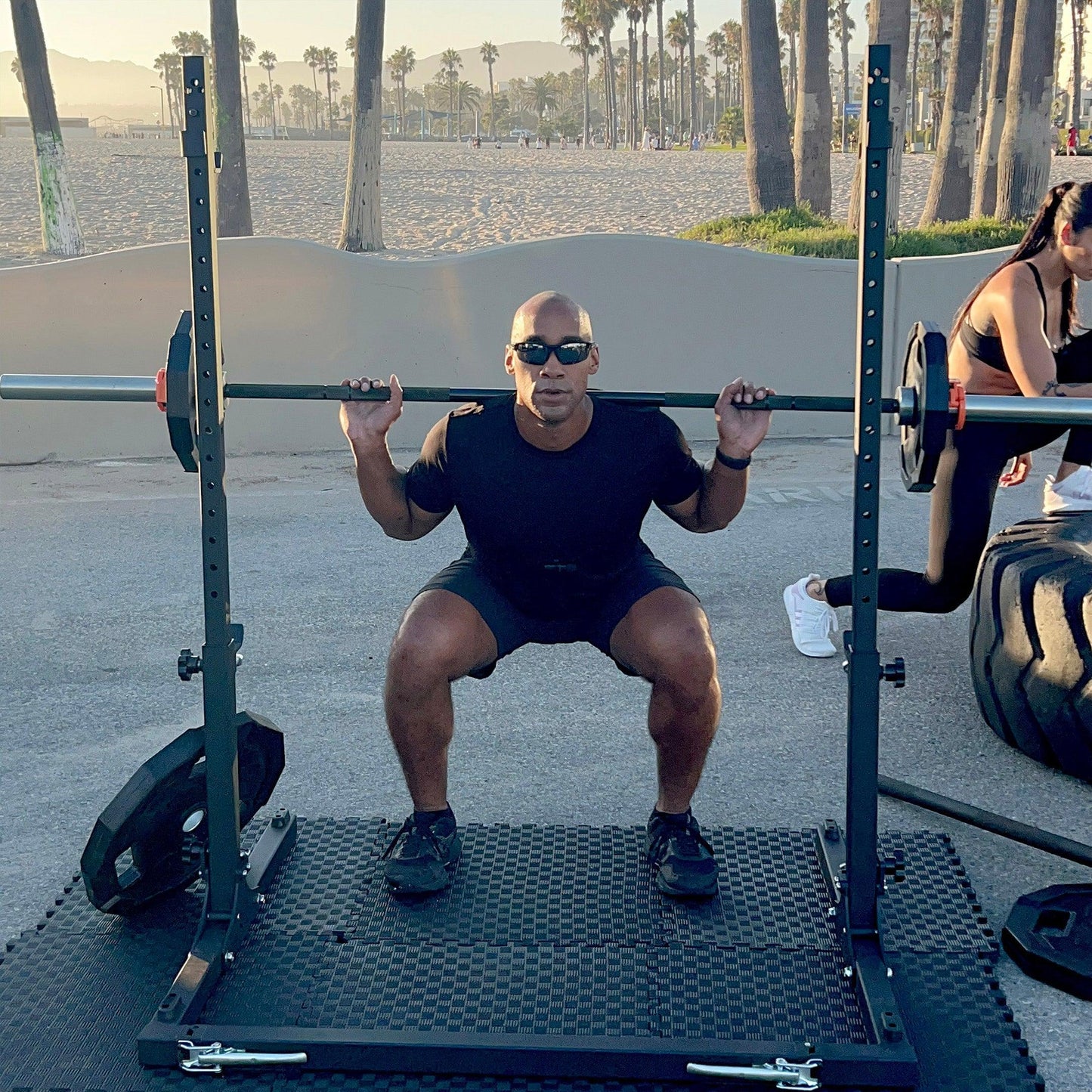Verse® Agile Folding Portable Power Rack for Home Gym Strength Training