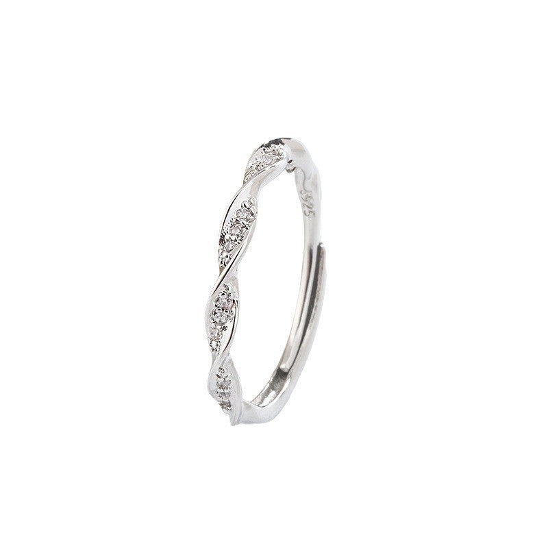 Matching Couple Zircon Rings – Simple Elegance for Two