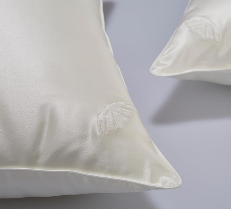 Mulberry Silk Filled Pillow with Removable Silk Cover