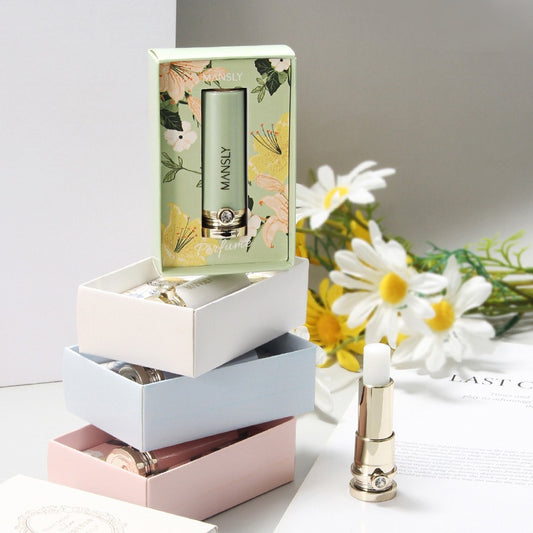 Women's solid perfume balm portable fragrance compact