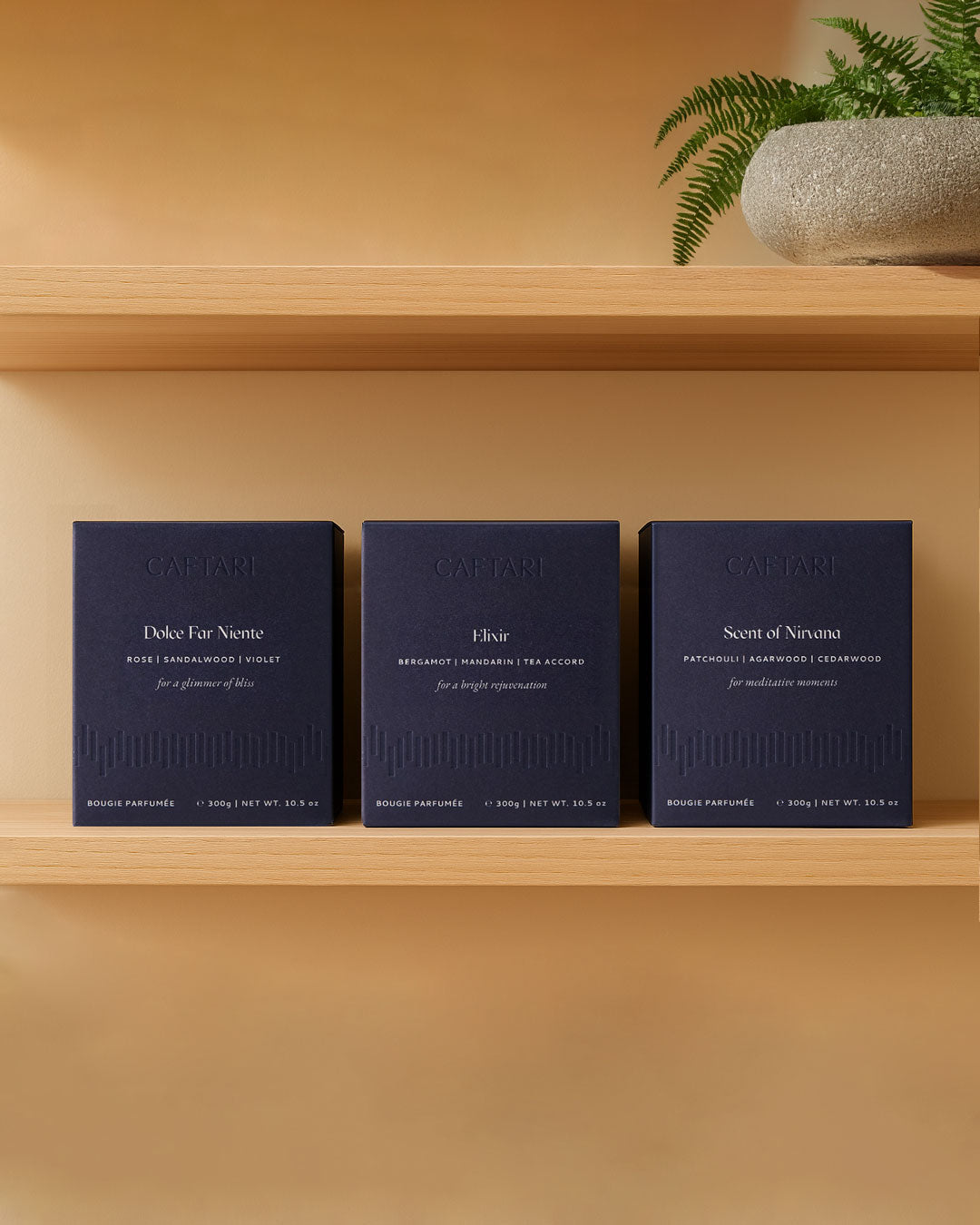 Caftari Signature Scent Gift Set, Original Three-Scent Collection