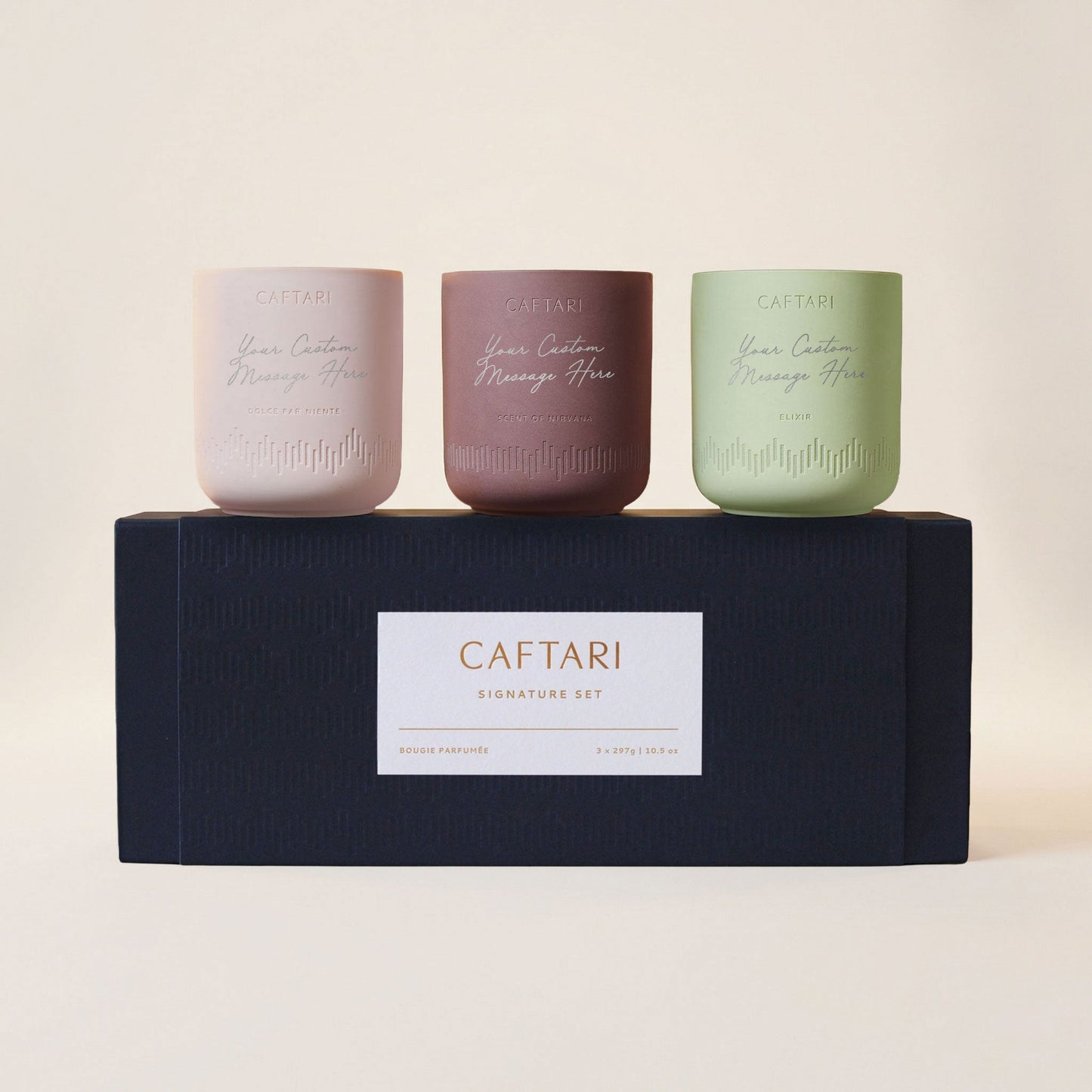 Caftari Signature Scent Gift Set, Original Three-Scent Collection