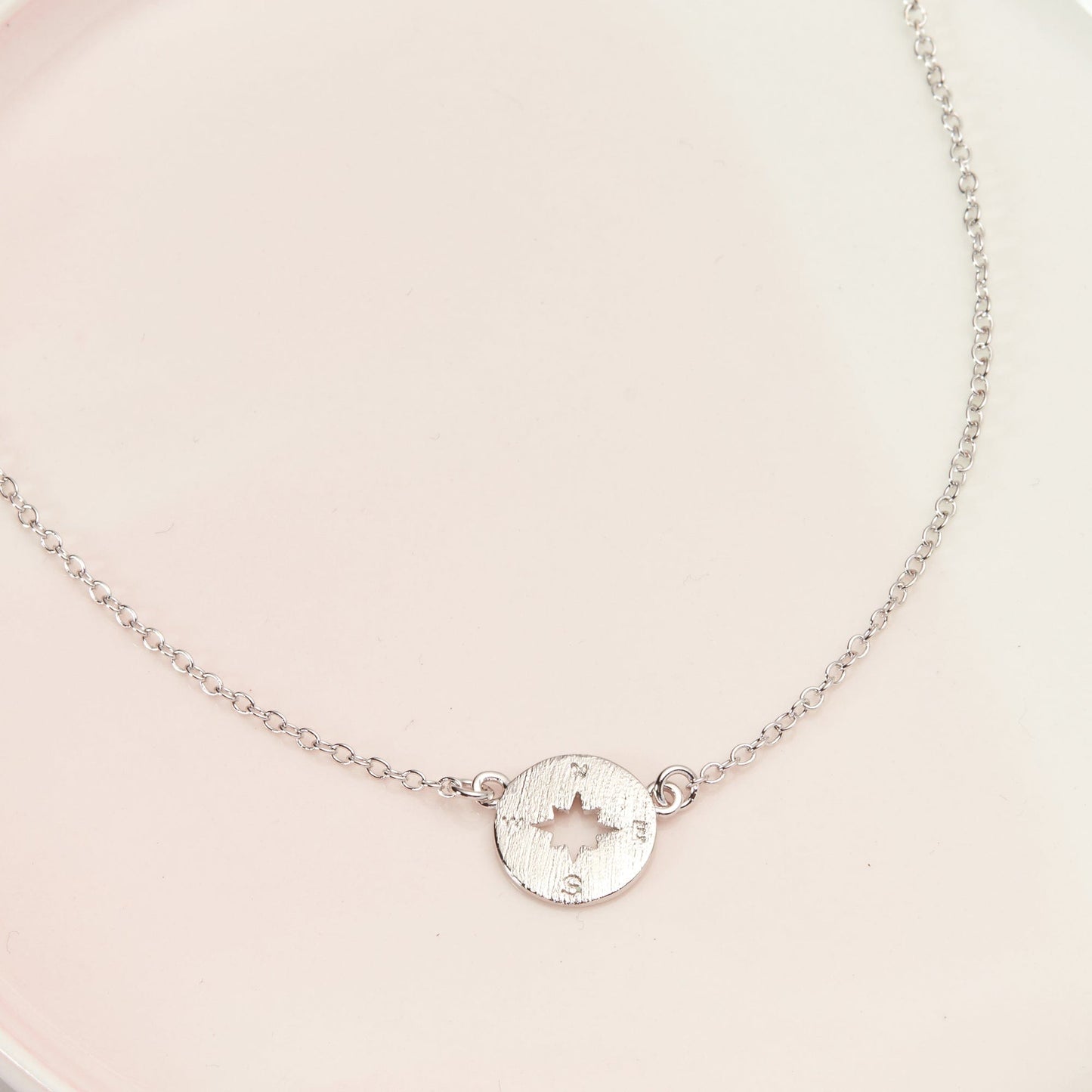 Compass Pendant Necklace