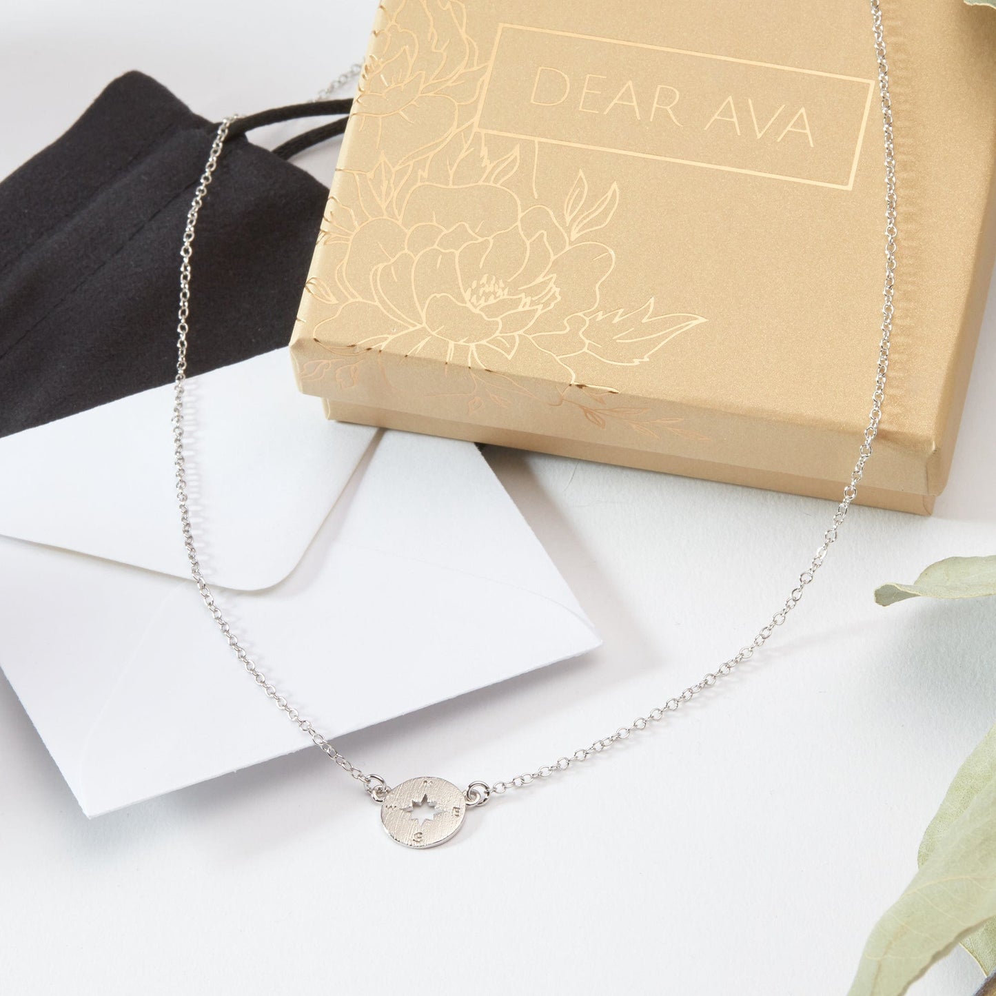 Compass Pendant Necklace