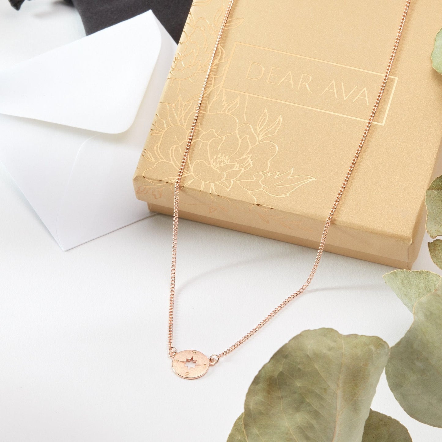 Compass Pendant Necklace