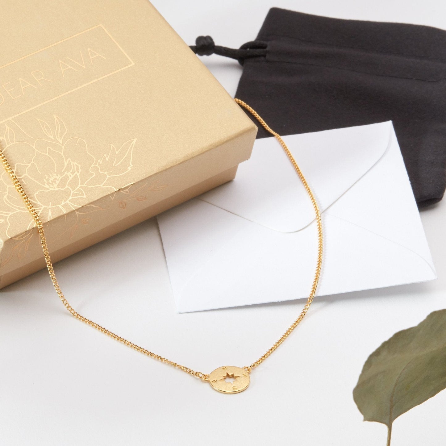 Compass Pendant Necklace