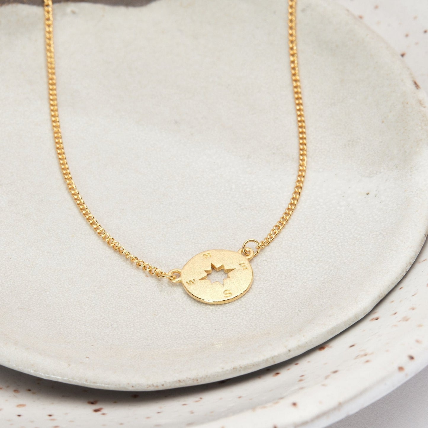 Compass Pendant Necklace