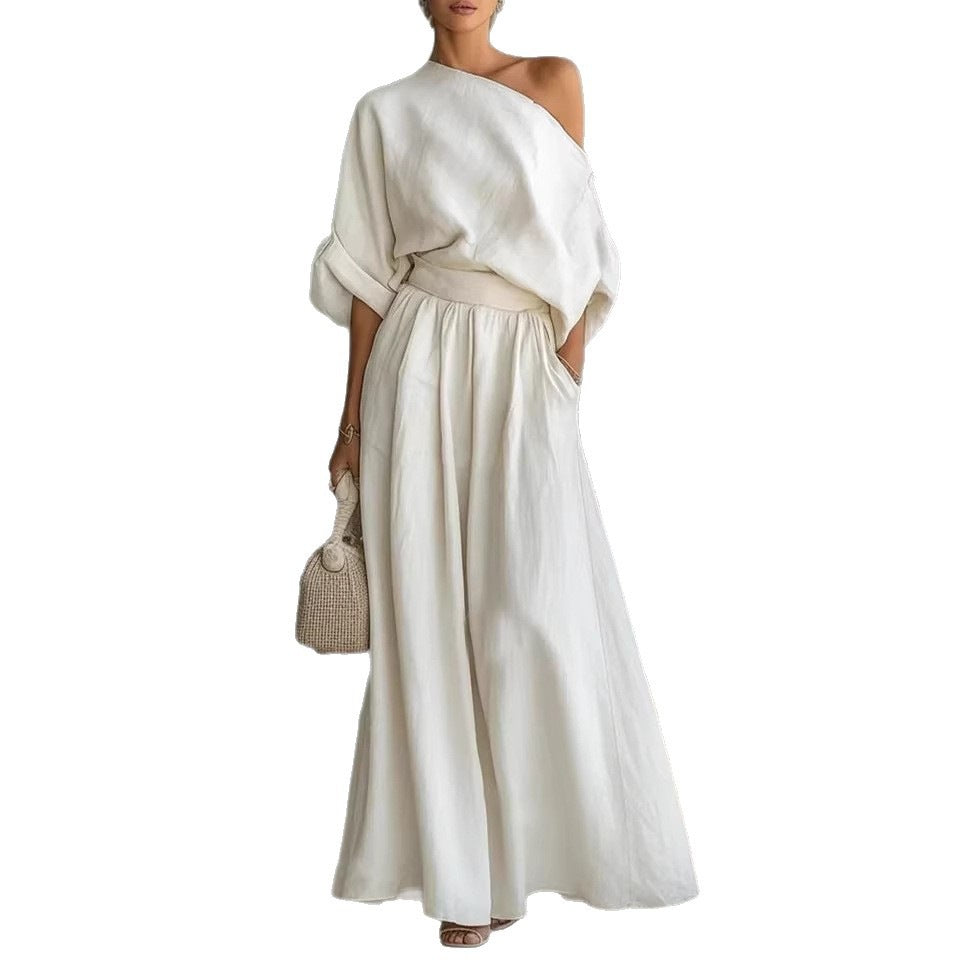 Luxury women's coordinated fashion outfit