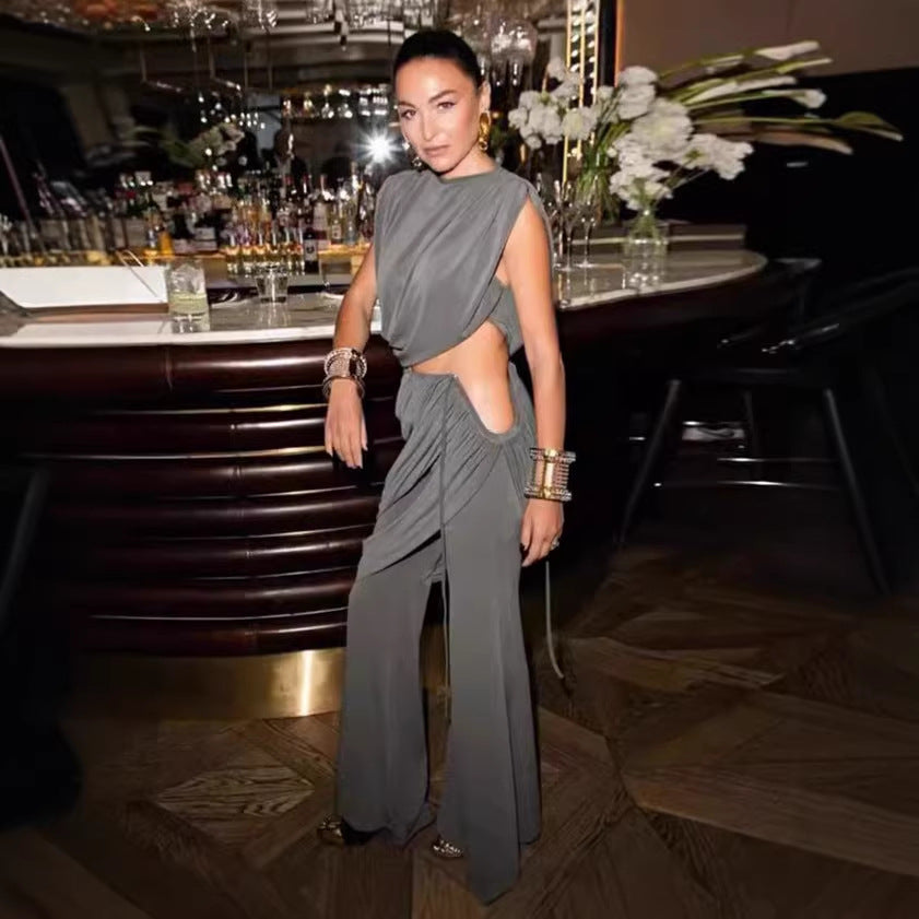 Chic women's designer inspired suit set