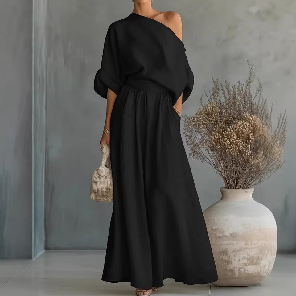 Stylish women's resort wear pants set