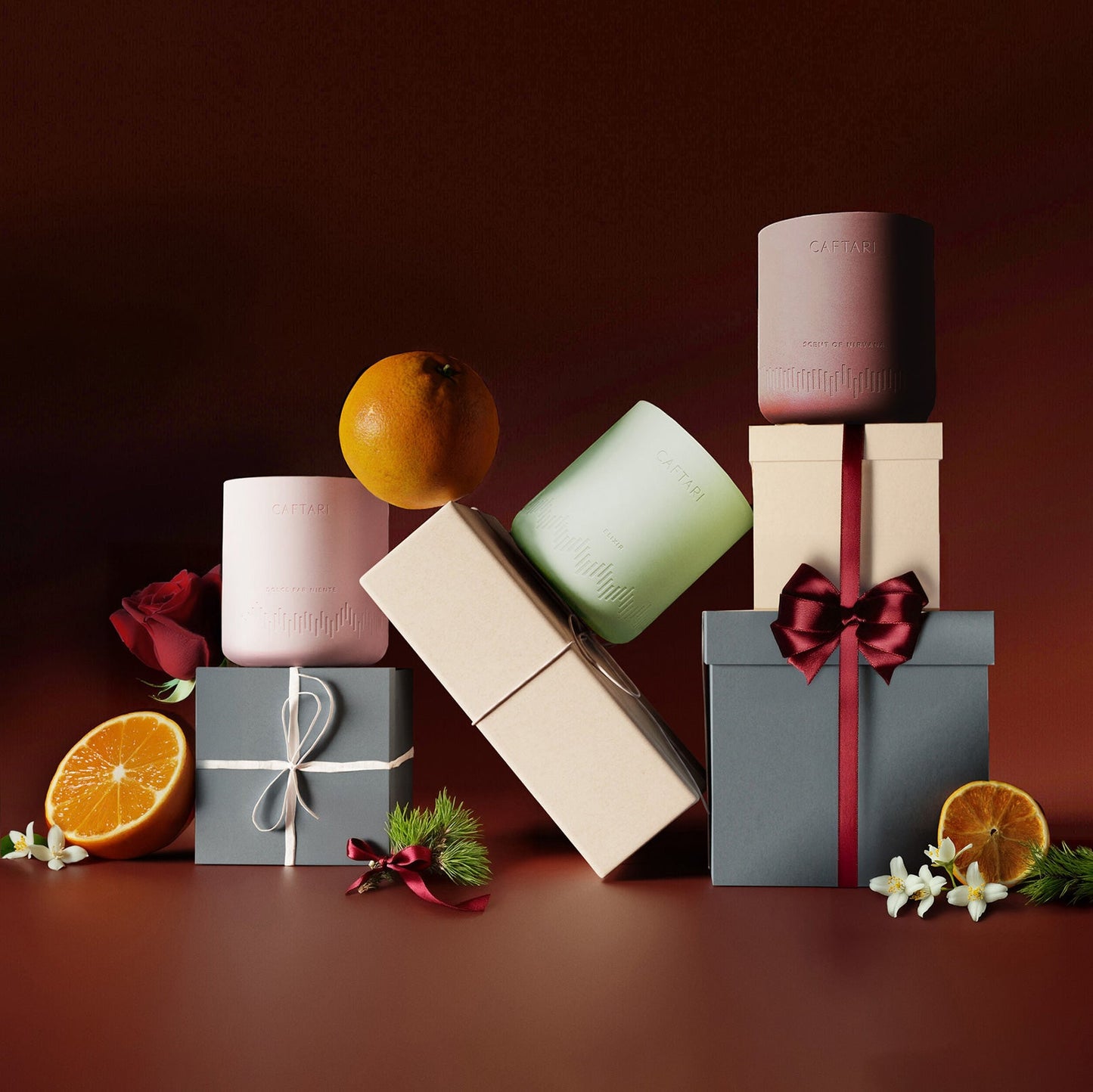 Caftari Signature Scent Gift Set, Original Three-Scent Collection
